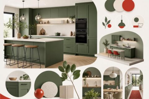 Muebles de cocina verdes: tendencia, combinaciones y ambientes donde funcionan mejor | Yelarsan