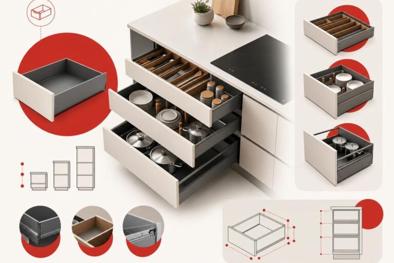 cajones de cocina tipos y medidas | Yelarsan
