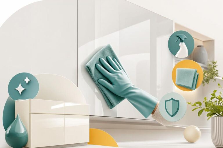 como limpiar muebles de cocina lacados | Yelarsan