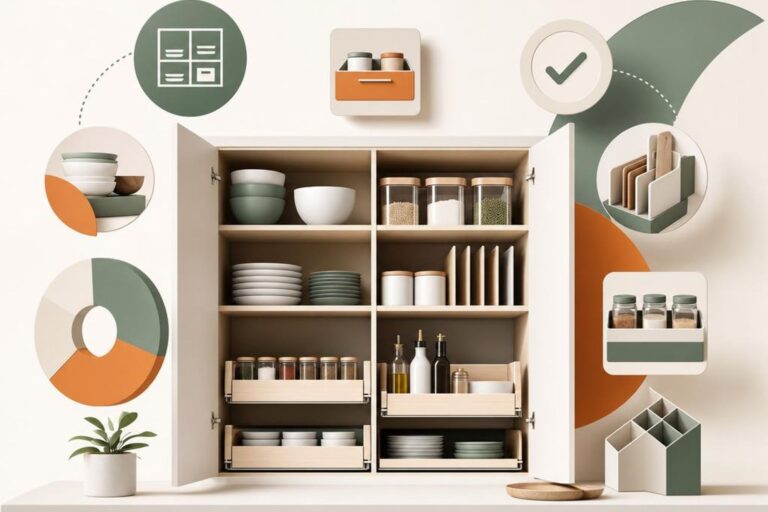 como organizar los armarios de cocina | Yelarsan