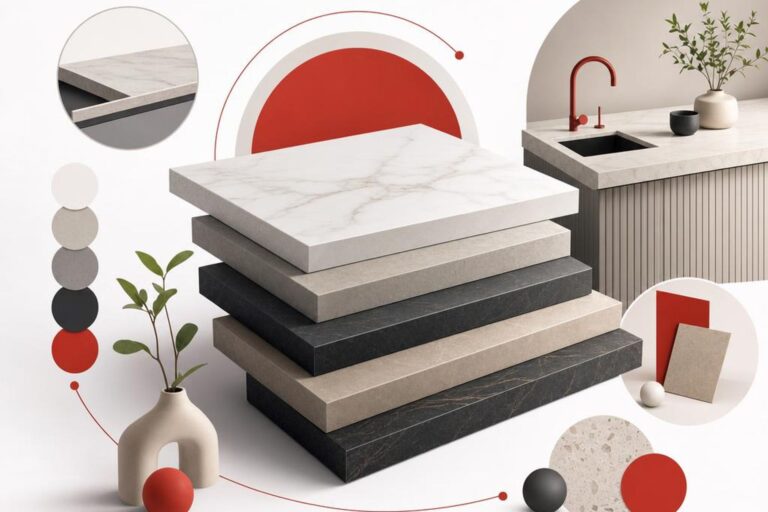 encimera de porcelanico colores | Yelarsan