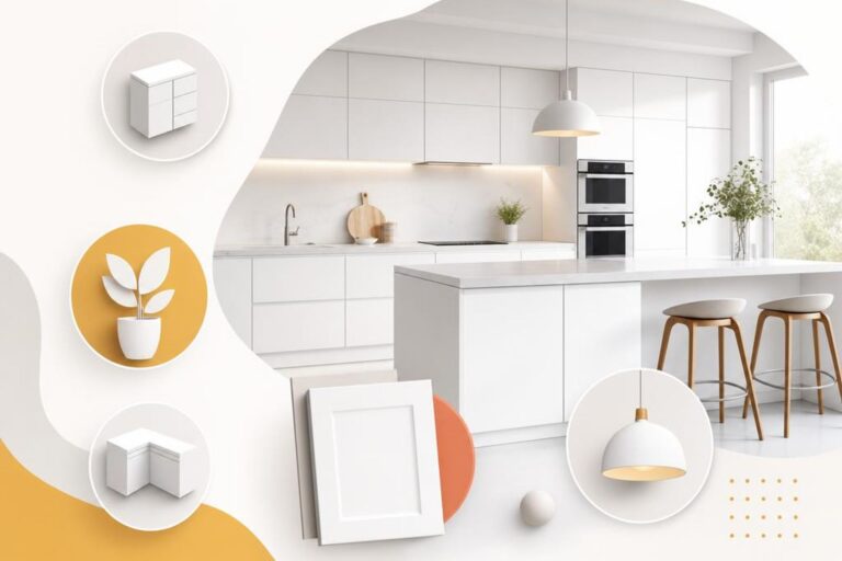 muebles de cocina blancos | Yelarsan