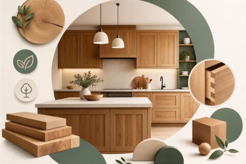 muebles de cocina de madera maciza | Yelarsan