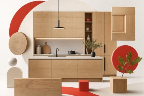 muebles de cocina en roble | Yelarsan