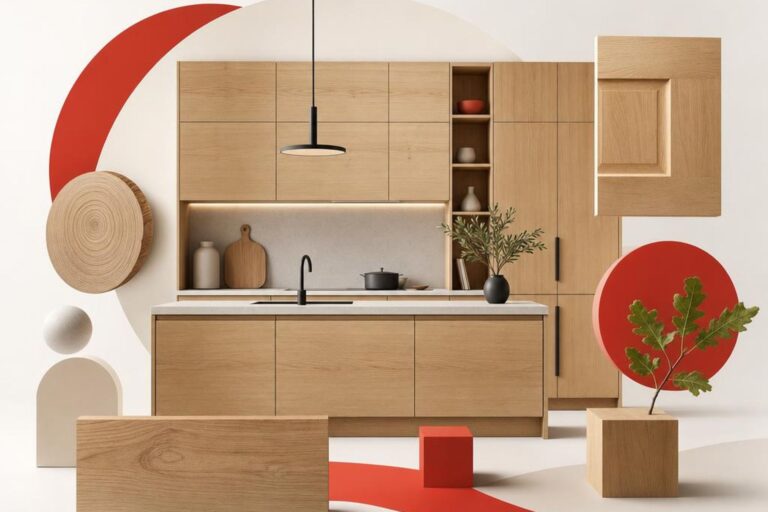 muebles de cocina en roble | Yelarsan