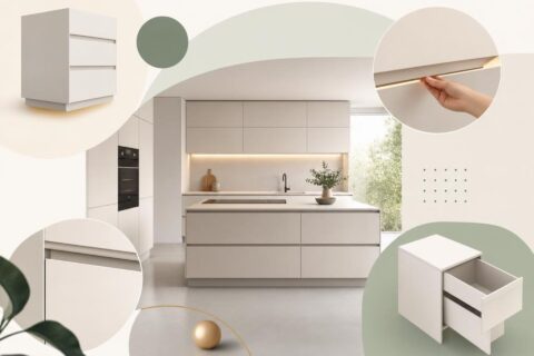 muebles de cocina sin tiradores | Yelarsan